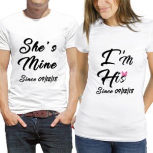 Couple t shirt manufacturer