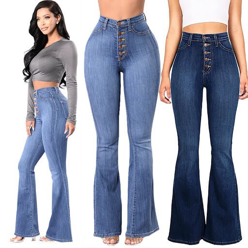 Wide Bottom Jeans