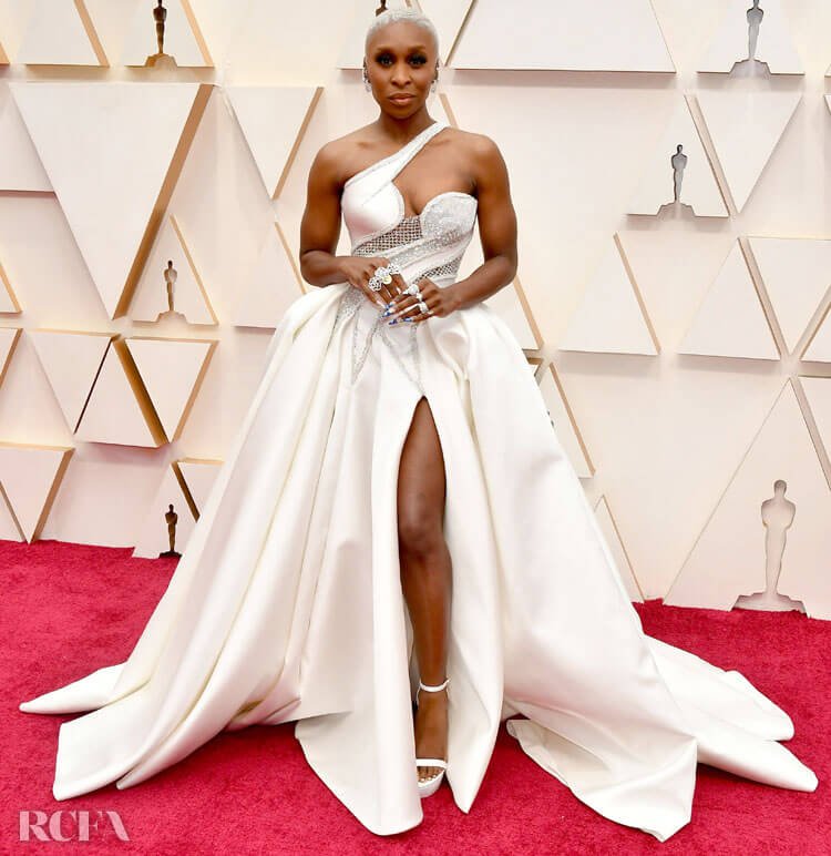Cynthia Erivo In Atelier Versace 2020 oscars