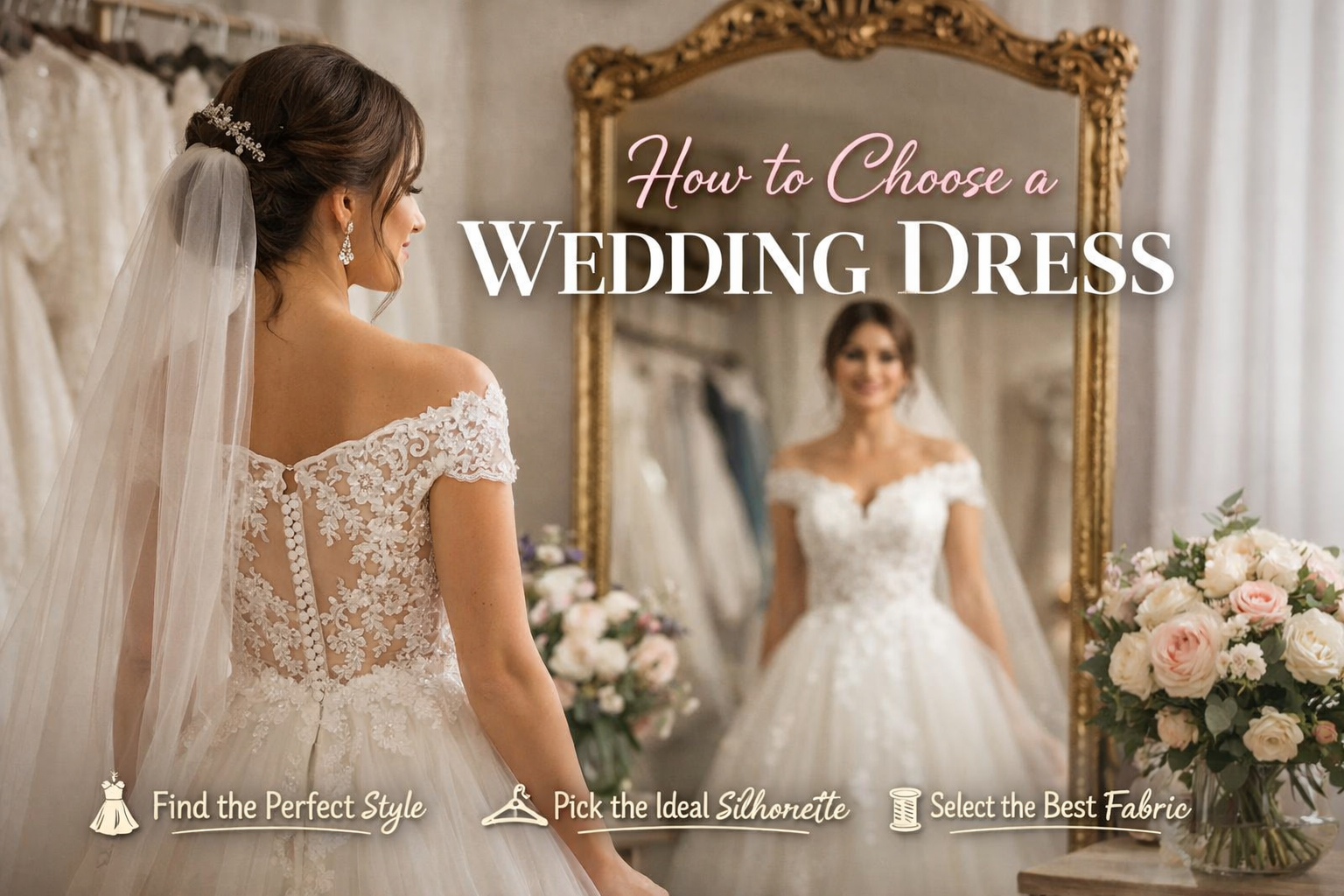 how to choose a wedding dress