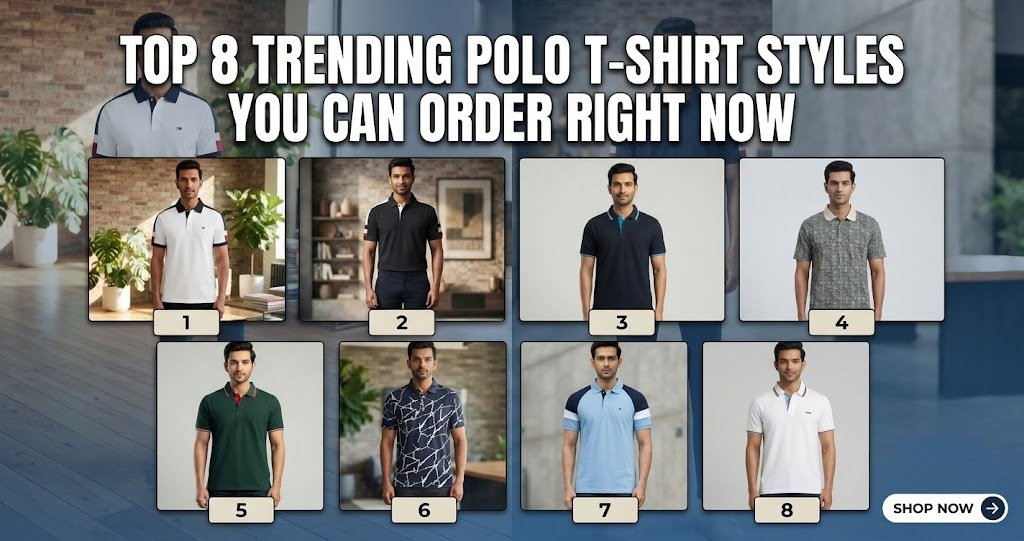 Top 8 Trending Polo T-shirt Styles