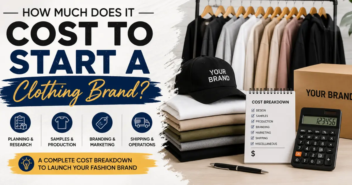 How Much Does It Cost to Start a Clothing Brand?